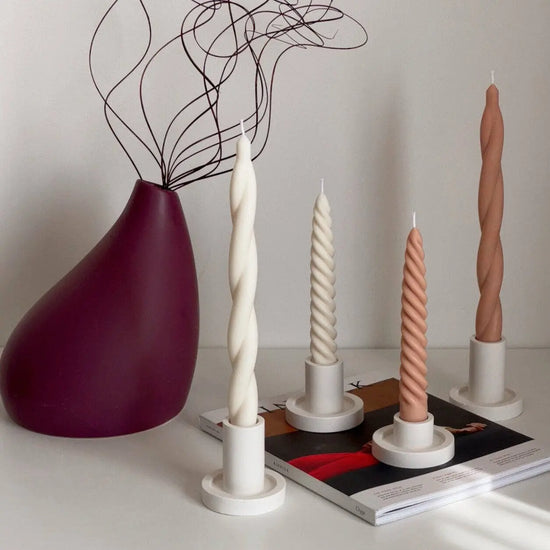 Ceramic Candle Holder by Estelle