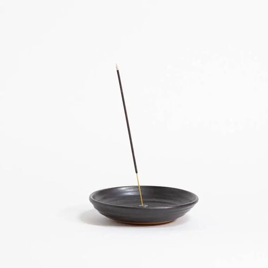 Handmade Incense Holder by Gravesco Pottery