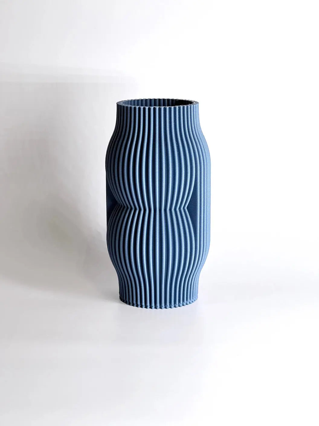 3D Print Flower Vase by Studio Maracuja - Faded Blue